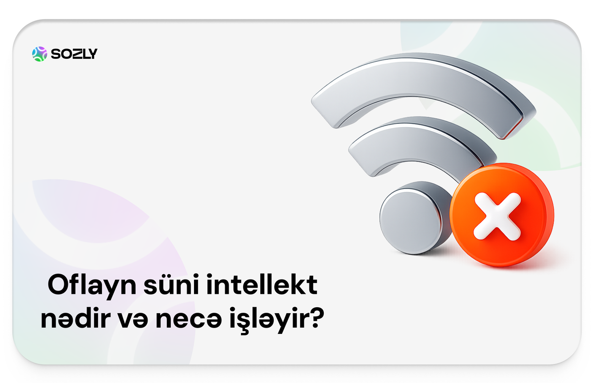 Offline Rejimdə Çalışan AI Tool: Təhlükəsiz, Sürətli və Nəzarətli Süni İntellekt Həlli - bloq şəkli