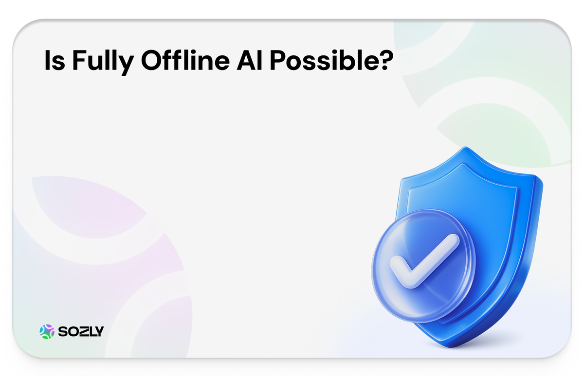 Is Fully Offline AI Possible? - bloq şəkli